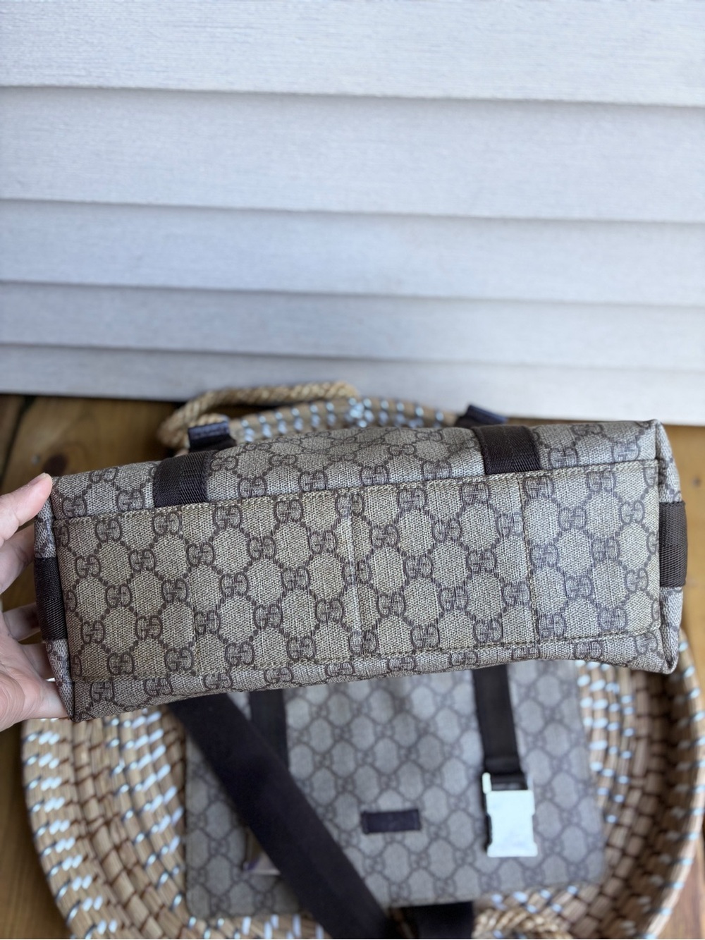 Gucci Brown GG Canvas Messenger Bag unisex - Picture 10 of 10